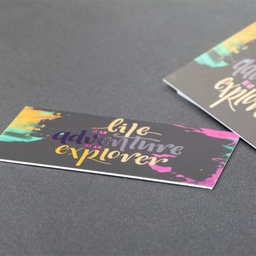 Duplex Business Cards with Spot UV
