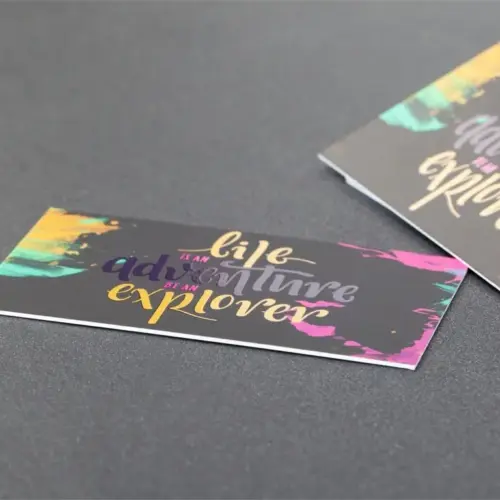 Duplex Business Cards with Spot UV