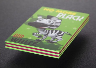 Triplex Business Cards with Painted Edges