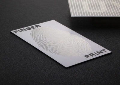 Duplex Business Cards with Spot UV