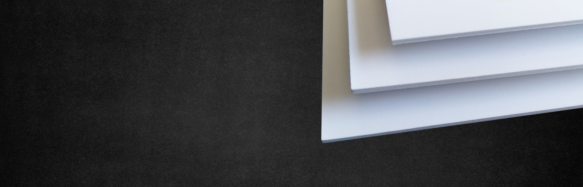 Different paper layers arranged to demonstrate duplex and triplex construction