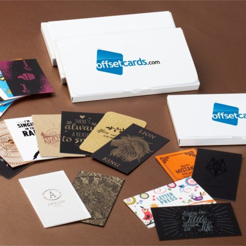 Business Cards Sample Box