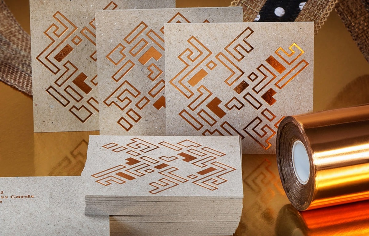 Hot Foil on Recycled Paperboard - Image 4