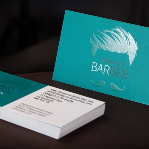 Standard Business Cards with Spot UV